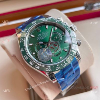 Swiss Quality Replica Rolex Daytona 116500lv Green Ceramic watch 43mm